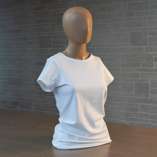 Ladies Fitted, Crew Neck